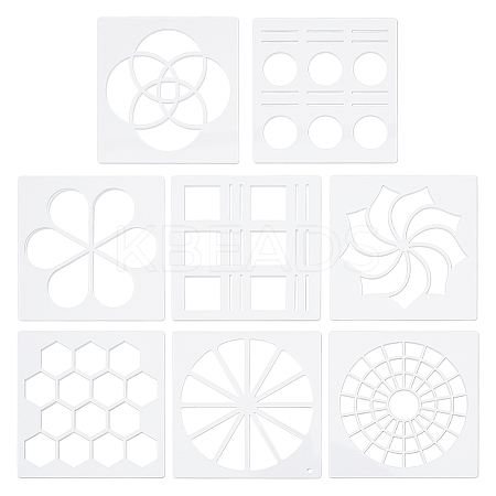 Acrylic Drawing Painting Stencils Templates DIY-BC0015-50B-1
