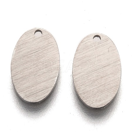 304 Stainless Steel Pendants STAS-O133-01A-P-1