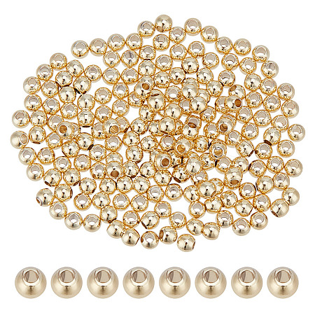 300Pcs Rack Plating Brass Spacer Beads KK-DR0001-27G-02-1