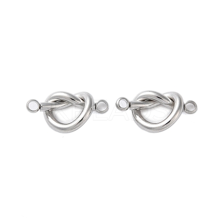 Non-Tarnish 304 Stainless Steel Connector Charms STAS-G338-04P-1