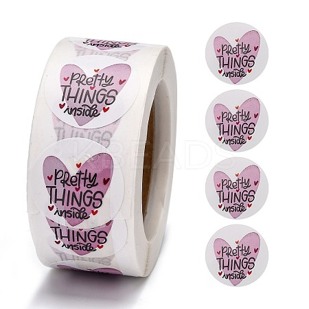 1 Inch Thank You Roll Stickers LS-DIY-J002-B13-1