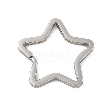 304 Stainless Steel Split Key Rings STAS-D144-01A-P-1