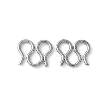304 Stainless Steel S-Hook Clasps STAS-Z124-04D-P-1
