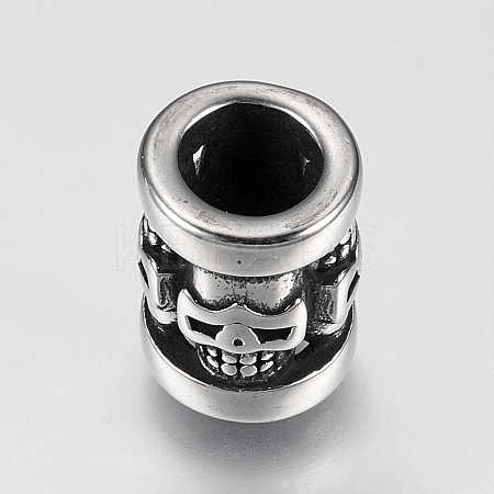 304 Stainless Steel Beads LS-X-STAS-F144-045AS-1