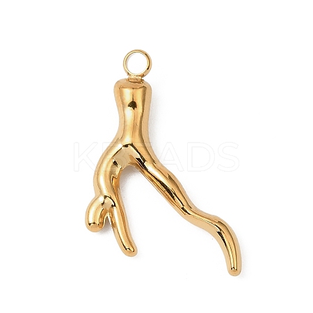 304 Stainless Steel Pendants STAS-F327-03H-G-1