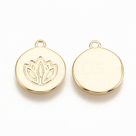 Brass Charms KK-T020-88G-1