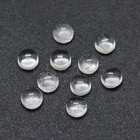 Natural Quartz Crystal Cabochons X-G-O175-23-08-1