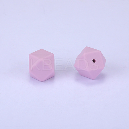 Hexagonal Silicone Beads SI-JX0020A-57-1