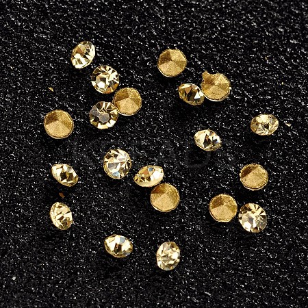 Glass Pointed Back Rhinestone CR2mm42Y-1
