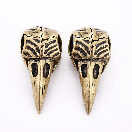 Brass Beads KK-G360-04AB-1