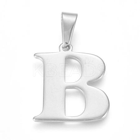 Tarnish Resistant 304 Stainless Steel Pendants STAS-F106-95P-B-1