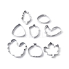 Non-Tarnish Thanksgiving 430 Stainless Steel Cookie Mold DIY-E068-01P-01-1