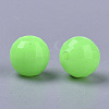 Opaque Acrylic Beads SACR-R245-03A-01-2