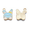 Alloy Enamel Pendants PALLOY-N170-029A-NR-2