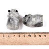 Natural Larvikite Monster Figurines DJEW-N003-01G-3