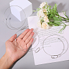 Steel Magnifying Glass Holder FIND-WH0148-195-3