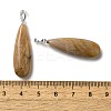 Natural Sunstone Pendants G-Q192-07G-07-3