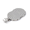 Non-Tarnish 201 Stainless Steel Pendants STAS-C072-01P-2
