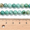 Natural Peruvian Turquoise(Jasper) Beads Strands G-L642-B08-6mm-5