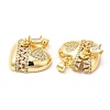 Rack Plating Brass Pendants KK-R146-08G-2