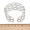 304 Stainless Steel Cuff Bangles for Women BJEW-G757-11P-5