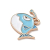 Alloy Enamel Pendants ENAM-A008-44KCG-01-2