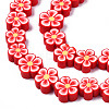 Handmade Polymer Clay Bead Strands CLAY-N011-48A-05-3