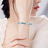 100Pcs 2 Colors Tibetan Style Alloy European Beads TIBEB-SP0001-02-5