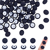 100Pcs Platic Sewing Buttons DIY-NB0013-44B-1