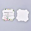 Floral Pattern Paper Gift Tags CDIS-K002-E09-2