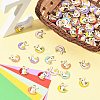 30Pcs 6 Colors Alloy Enamel Cartoon Pendants ENAM-CJ0002-79-5
