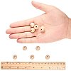 Round Unfinished Wood Beads WOOD-PH0008-11-3
