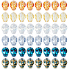 72Pcs 6 Colors Electroplate Glass Beads EGLA-NB0001-32-1