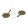 Bohemia Vintage Fower Dangle Earrings LS-EJEW-I261-01AB-3