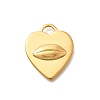 304 Stainless Steel Pendants STAS-E545-03G-1