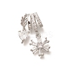 Brass Micro Pave Cubic Zirconia Pendants KK-C085-10P-1