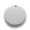 Non-Tarnish 316 Surgical Stainless Steel Pendants X-STAS-F257-02P-2