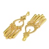 Bohemia Zinc Alloy Clip-on Earrings EJEW-C089-01D-G-2