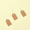 100Pcs Kraft Paper Tags AJEW-FS0001-14-2