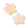 Transparent Spray Paint Glass Beads GLAA-Z011-07E-2