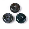 Natural Indian Agate Pendants G-N353-05A-01-1