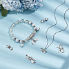 120Pcs 6 Styles Tibetan Style Alloy Connector Charms FIND-HY0004-17-4