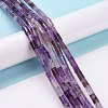 Natural Amethyst Beads Strands G-G990-C01-2