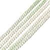 Transparent Gradient Color Glass Beads Strands GLAA-H021-01A-13-2