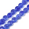 Handmade Lampwork Beads Strands LK-R004-51G-1
