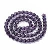 Transparent Glass Beads GLAA-Q066-10mm-C02-2