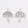 Tibetan Style Umbrella Pendants TIBEP-LF1300YKG-AS-FF-1