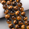 Natural Tiger Eye Beads Strands G-H329-C07-14mm-1