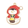 Christmas Alloy Enamel Pendants ENAM-B035-02M-14KCG-1