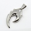 Tarnish Resistant Retro Men's 304 Stainless Steel Big Tribal Sign Pendants STAS-O044-113-2